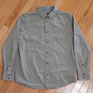 Prana Organic Cotton Long Sleeve Shirt Green